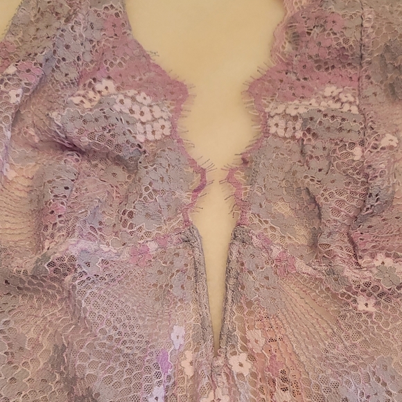 NWT Dream Angels Victoria Secret Lace Teddy Sz L - Picture 10 of 12